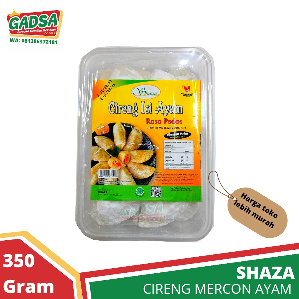 

Cireng Mercon Ayam Pedas isi 10 Kemasan Box