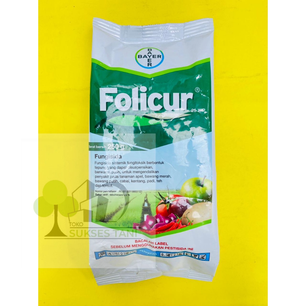 Fungisida FOLICUR 25wp isi 250gr dari BAYER