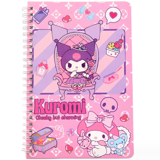 

J2 - Buku diary ukuran A5 japanese cartoon