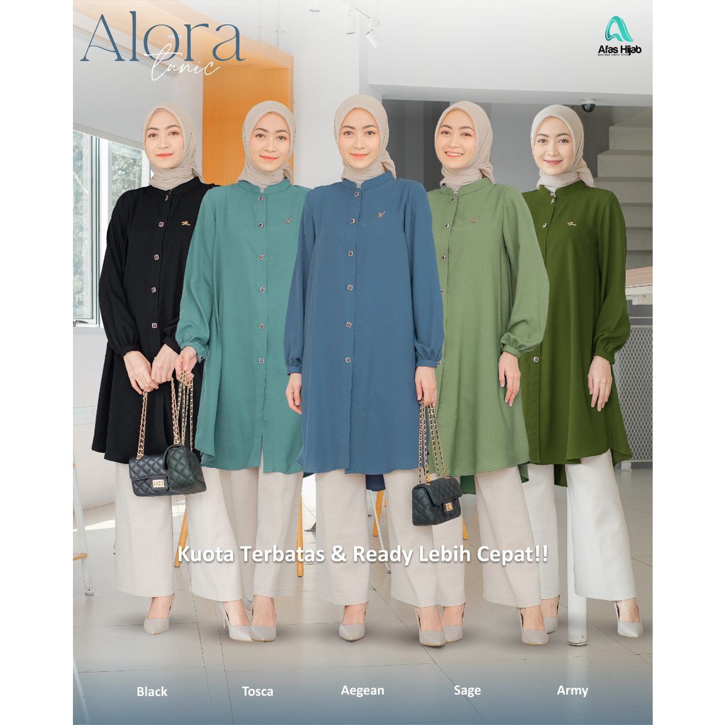 Alora Tunic by Afas Hijab Best Seller