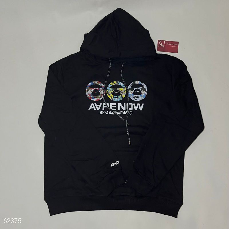 Vs Hoodie Aape Dragon Ball One Piece by A Bathing Ape Black BNIP Vv2