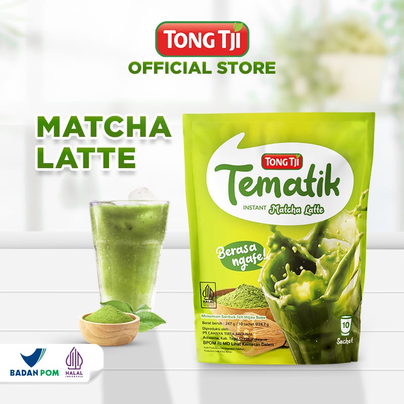 

Tong Tji Tematik Matcha Latte Pouch 10s