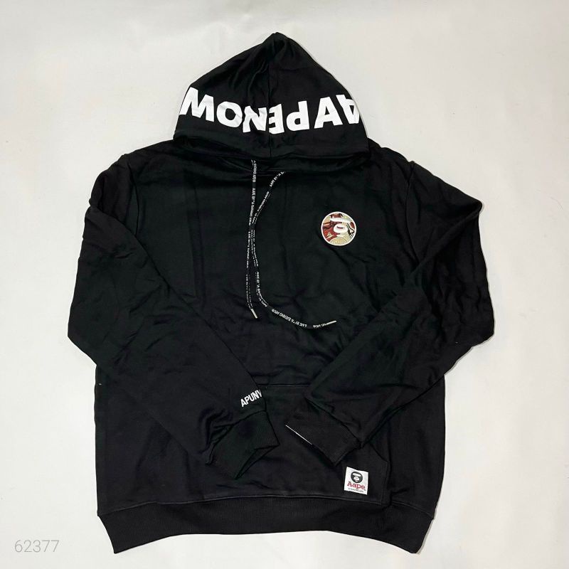 Vs Hoodie Aape Now by A Bathing Bape Black BNIP Vv2