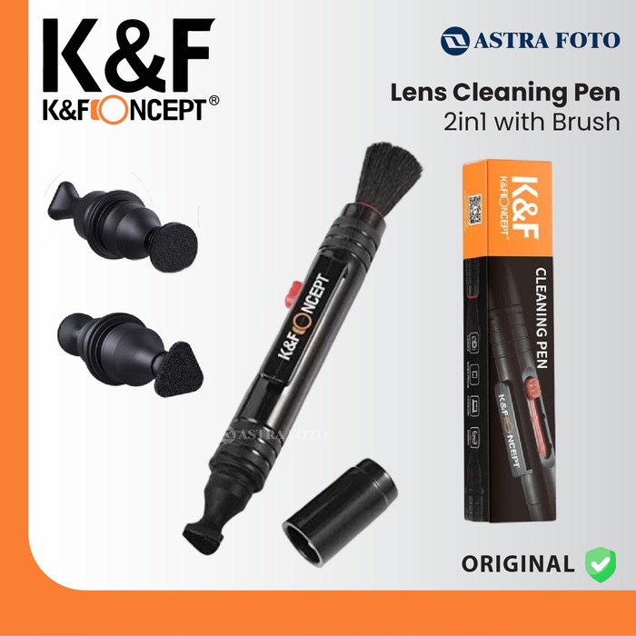 K&F CONCEPT Lenspen Lens Cleaning Pen 2in1 with Brush KNF KF
