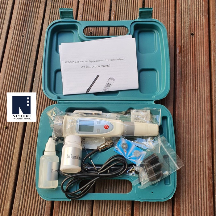 Dissolved oxygen DO meter tester pengukur oksigen terlarut JBP-70A