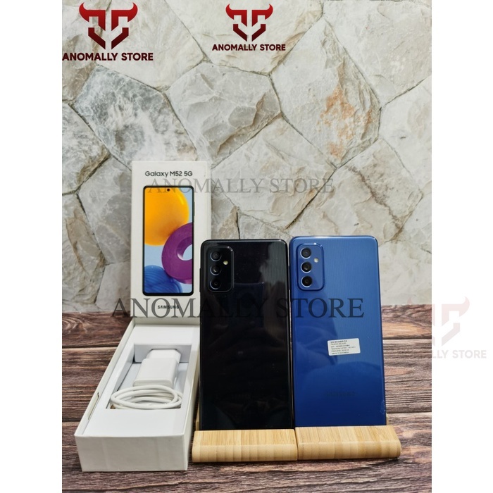 SAMSUNG M52 - 5G - 8/128 - FULLSET & BATANGAN - SECOND - BATANGAN