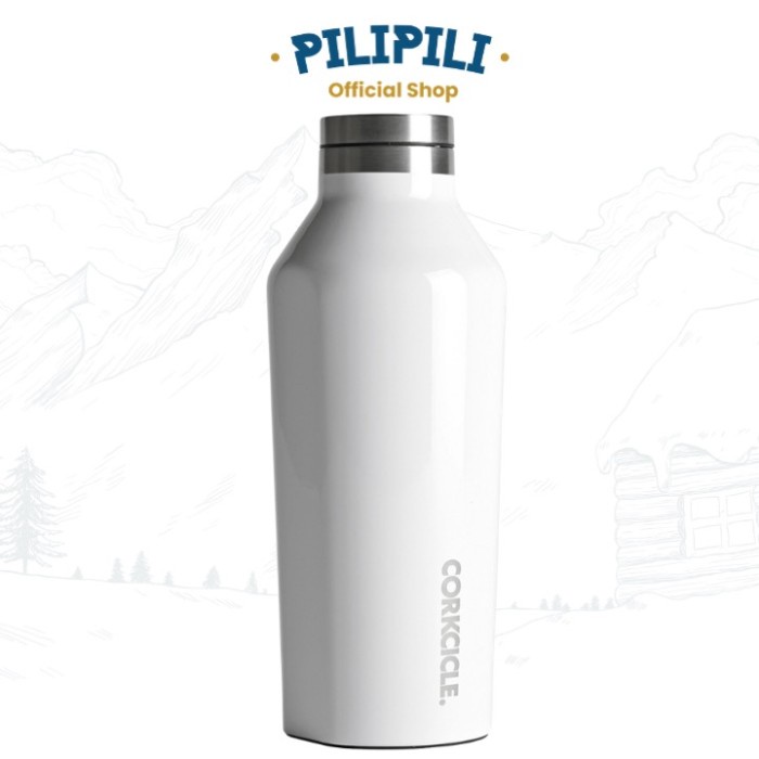 Tumbler Corkcicle Canteen 9 oz / 270 ml Gloss White