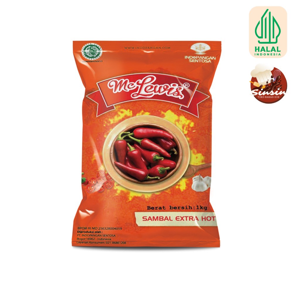 

Mc Lewis Chili Sauce Extra Hot - 1Kg