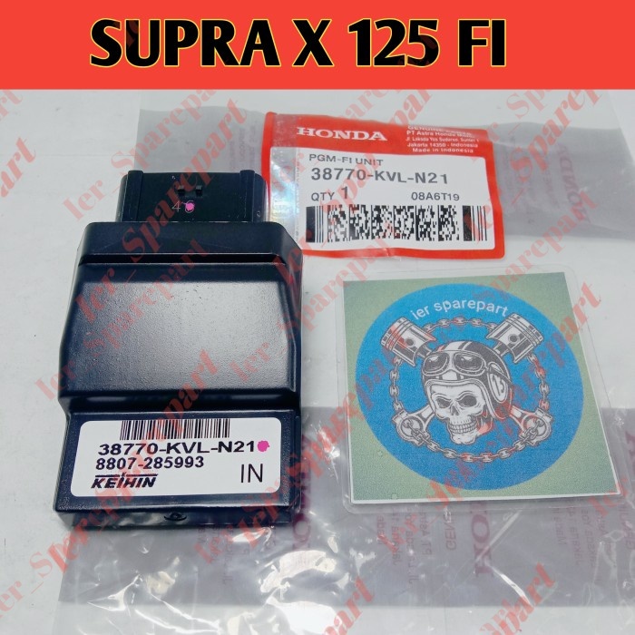 ECCU ECU ECM 38770_KVL_N21 HONDA SUPRA X 125 FI INJEKSI 8807_285993 KEIHIN