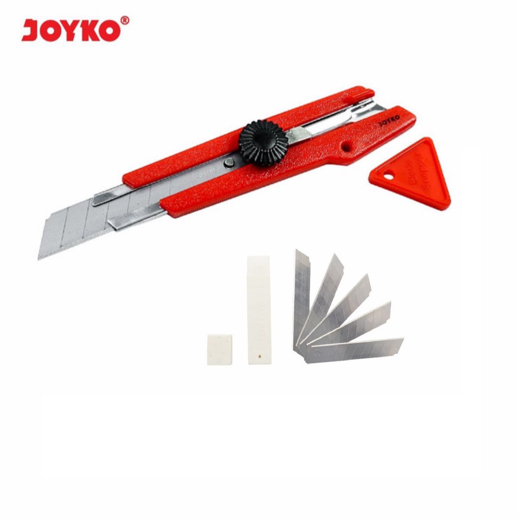 

Joyco Pisau Cutter Besar Pemotong L-500 (Free 1 tube Isi Cutter L-150)