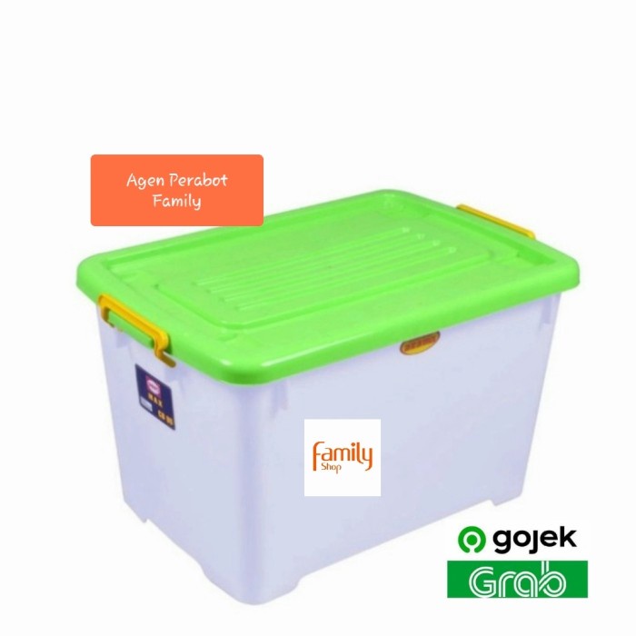 New Max SIP 114 CB 95 Container Shinpo Box 95 Liter Plastik + Roda CB95