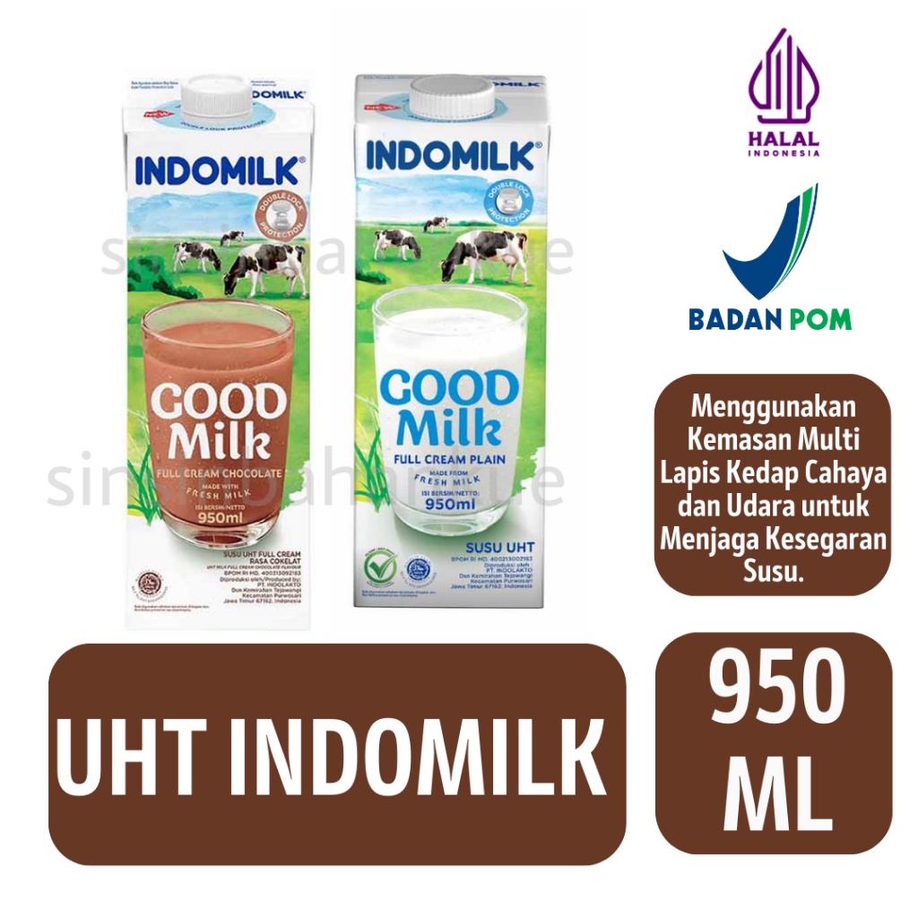 

Susu Uht Indomilk [950 ml]