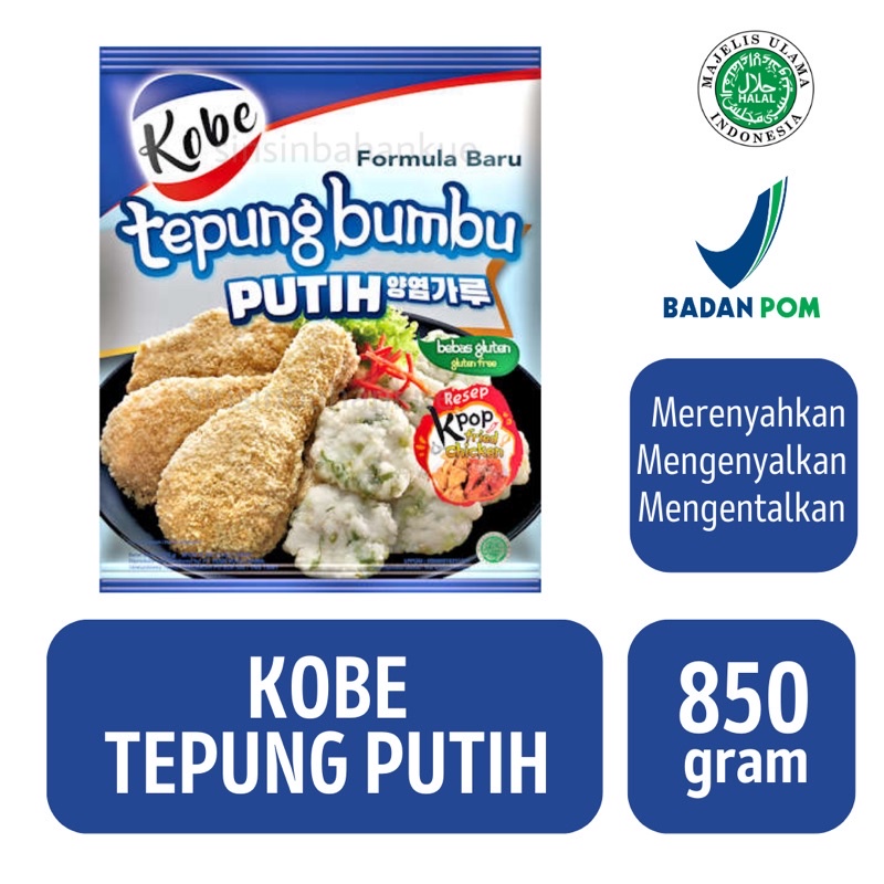 

Kobe Tepung Bumbu Putih [850gram]