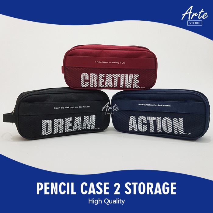 

Tempat Pensil - Pencil Case 2 Kantong