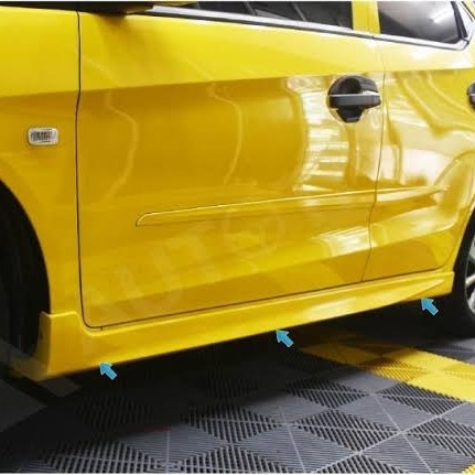 Side Skirt All New Brio RS 2018 Up Plastik ABS
