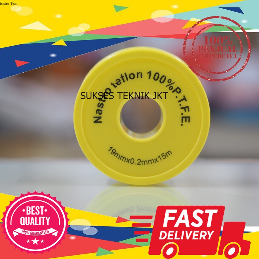 Nastro Teflon Seal Tape 19mmx0.2mmx15m