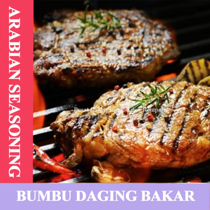 

Bumbu Instan Daging Bakar 100 gr / Arabian Barbeque Seasoning 100gr