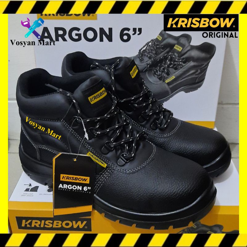 Sepatu Safety Krisbow ARGON 6" || Safety Shoes Krisbow ARGON 6" || Krisbow Safety Shoes ARGON 6"