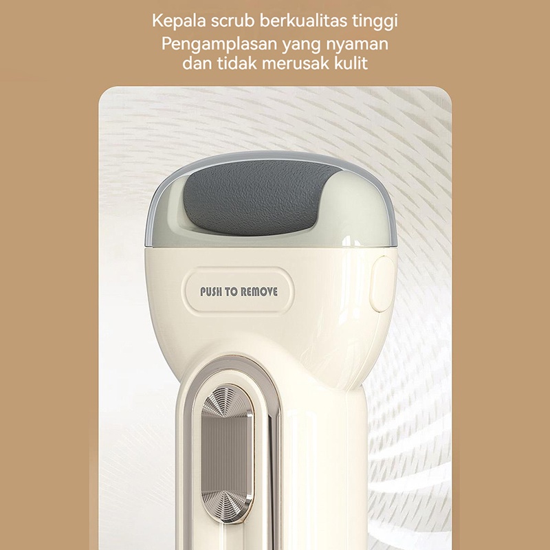 MOMODA  Penghalus Kaki Elektrik Perawatan kaki Portable Foot File Grinder Alat penghalus tumit kaki elektrik penghilang kapalan Alat