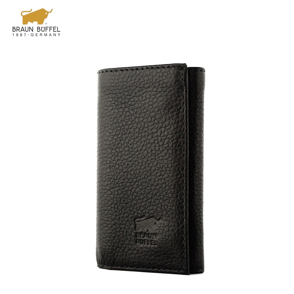 LUX  Dompet Kunci Bahan Kulit Asli - Gantungan Kunci Mobil Motor - Dompet STNK - Braun Buffel GK01 J