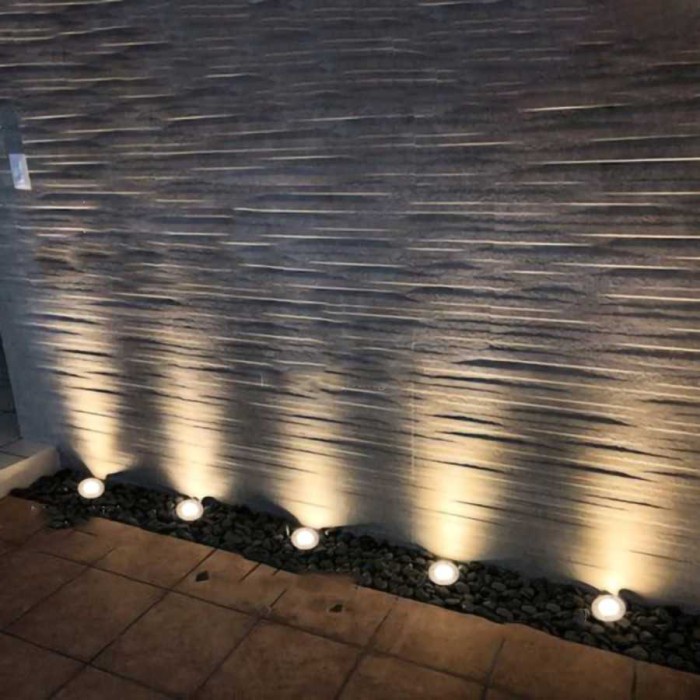 Promo - Lampu Tanam Taman Lantai Sudut Tangga Sorot LED Ground Plug Outdoor - Sedia lampu taman lamp