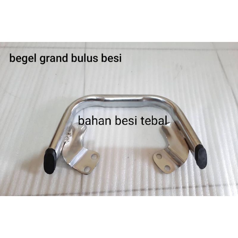 Begel Belakang Honda Grand Bulus Besi begel belakang Honda grand bulus bahan besi crom /begel belaka