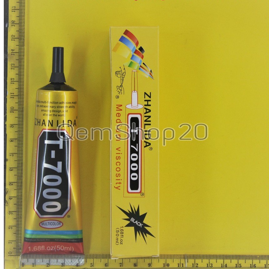 

LEM TS_ SUPER T7000 50ML HITAM SEDANG Ori