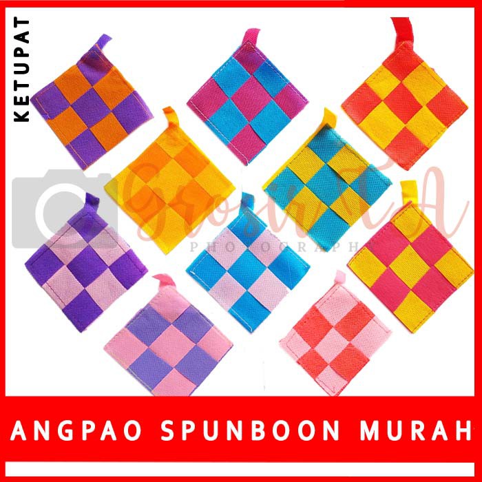 

GTA 20Pcs Angpao Amplop Lebaran Idul Fitri Imlek Bentuk Ketupat Jeruk Strawberry - GTA0043 MURAH