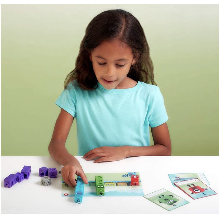 hand2mind Numberblocks MathLink Cubes 1-10 Activity Set 30