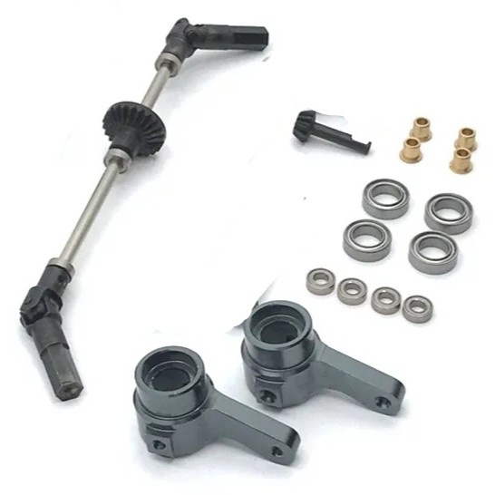 Upgrade Upgred Gardan Metal RC WPL C24 C14 C44 c34 b12 b1 - belakang