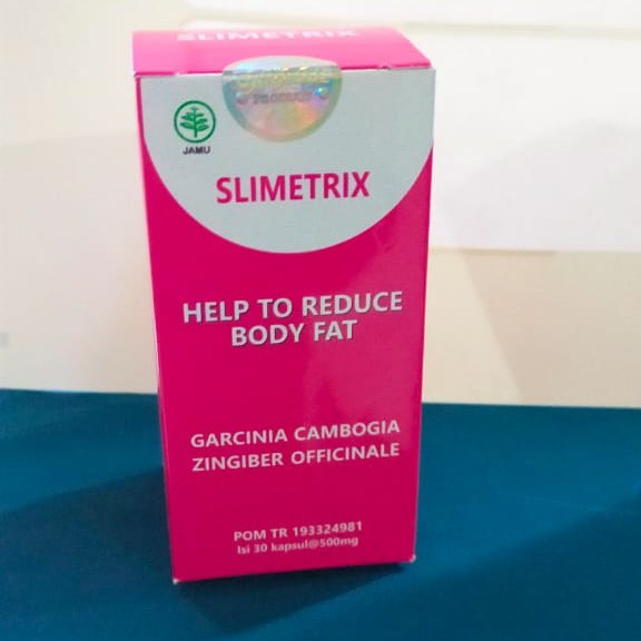 Slimetrix Herbal Original Obat Pelangsing Badan Asli Diet Alami BPOM