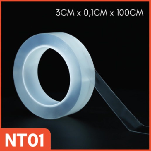 

KENDI HOUSEWARE NANO DOUBLE TAPE | DOUBLE TAPE | SELOTIP ISOLASI BENING MULTIFUNGSI