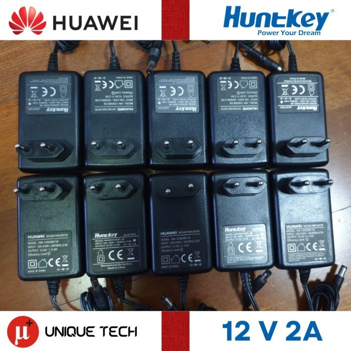 ADAPTOR 12V 2A CCTV MODEM ROUTER POWER SUPPLY HUAWEI HUNTKEY ORIGINAL