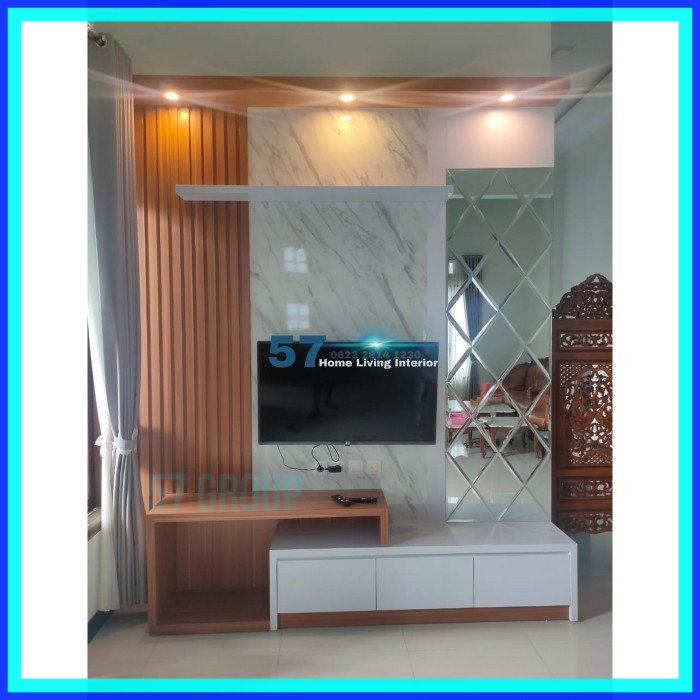 Partisi Penghias Ruangan Bahan Plywood HPL