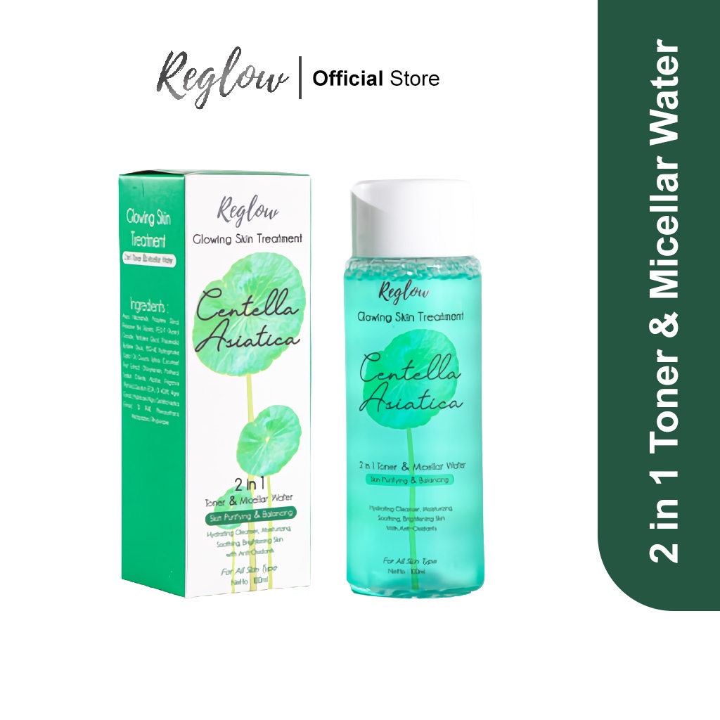 Toner Reglow Wajah Whitening Pembersih Muka Penghilang Flek Hitam Membandel Perawatan Kecantikan Ori