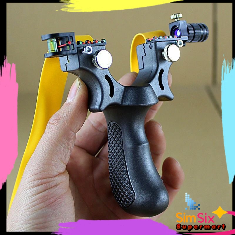 Ketapel Slingshot / Ketapel Laser / Ketapel Plintengan Berburu