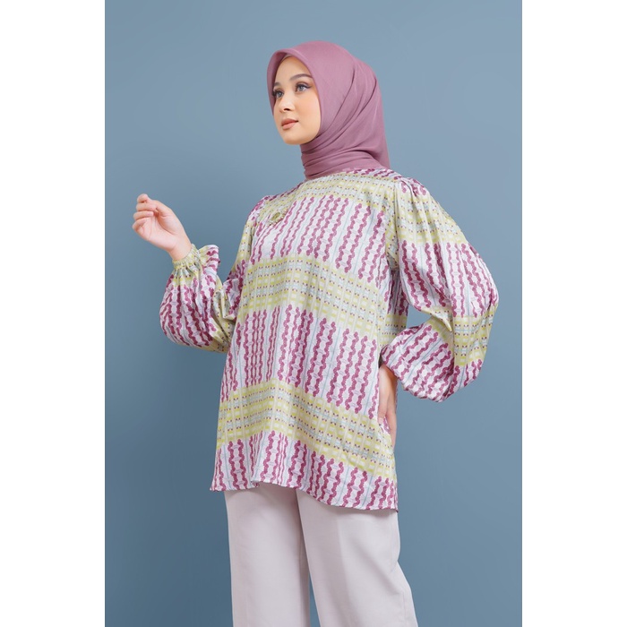 New Nada Puspita - Clandra Blouse - Pink - M