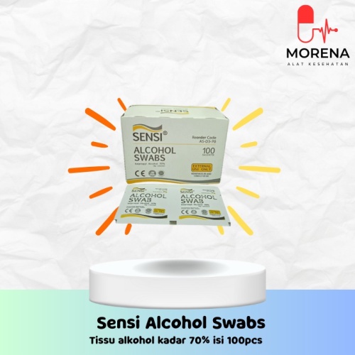 SENSI - Alcohol Swab / Tissu Alcohol / Sensi Alcohol Swabs