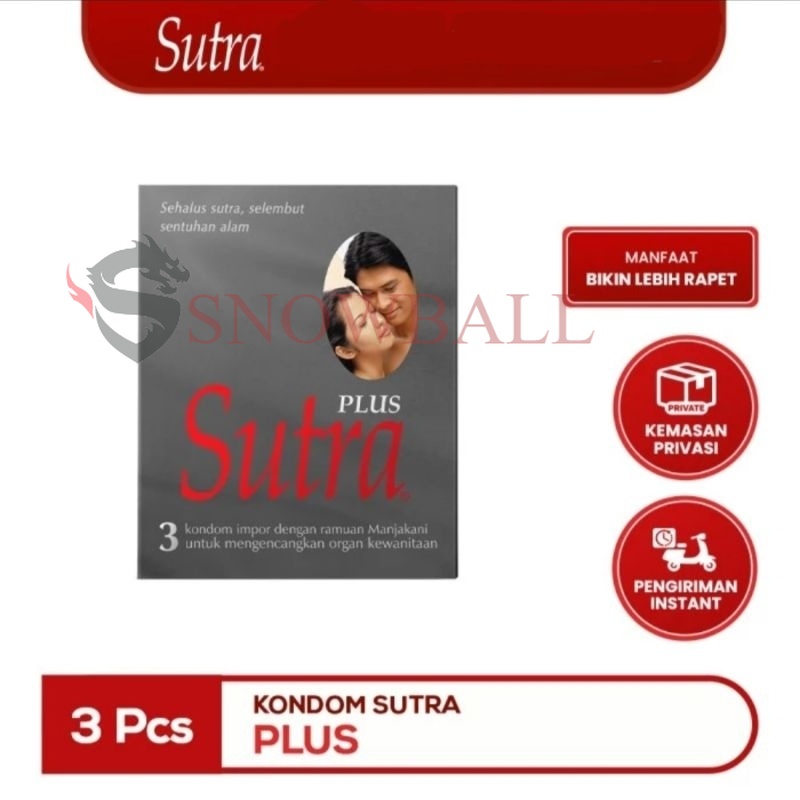 Kondom sutra plus 3 pcs ramuan manjakani mengencangkan area wanita