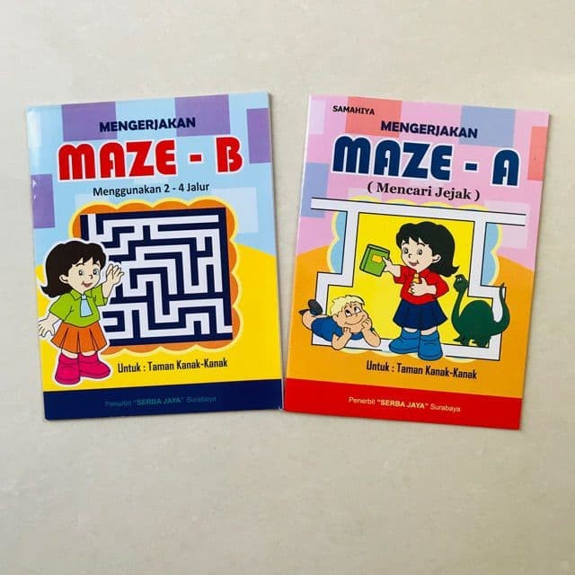 

Buku Anak PAUD TK PAUD MAZE AB G