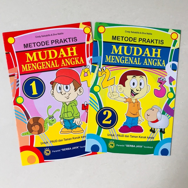 

Buku Anak PAUD TK SD Mudah Mengenal Angka 12 AB