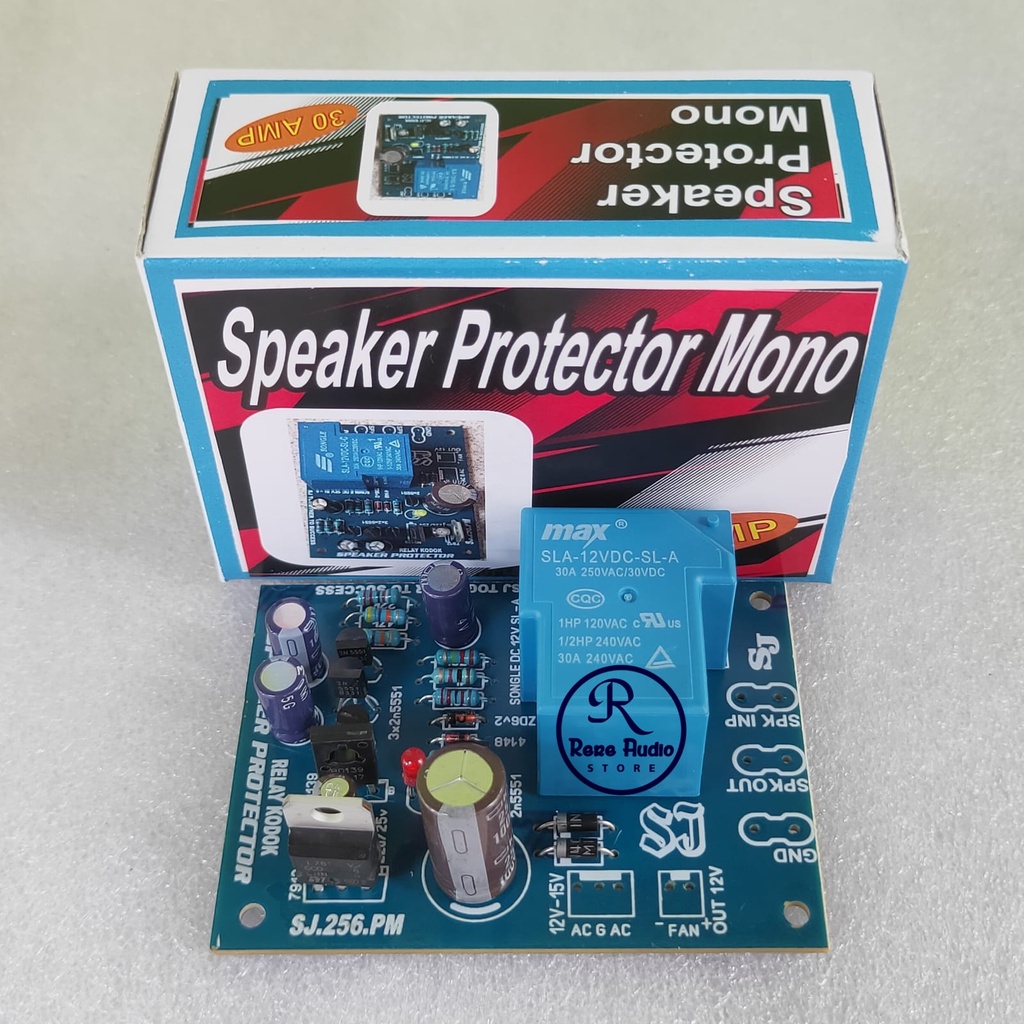 Speaker protector Mono 30A Spiker protek terbaik
