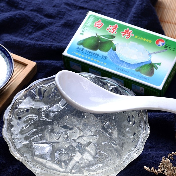 

Termurah [ Best Seller ] GUANG XI Grass White Jelly Powder 白凉粉 Bubuk jelly putih Bai Liang Fen