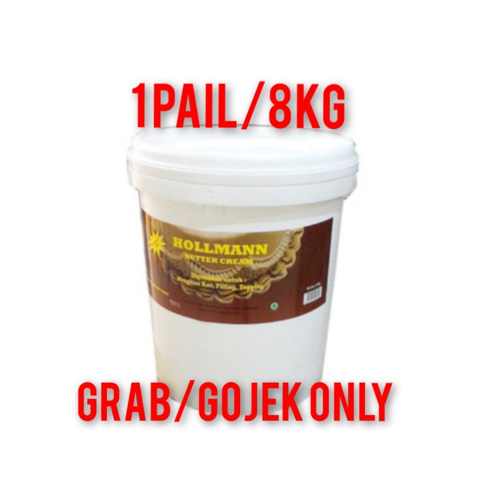 

Termurah [ Best Seller ] hollman buttercream vanilla 1pail/8kg