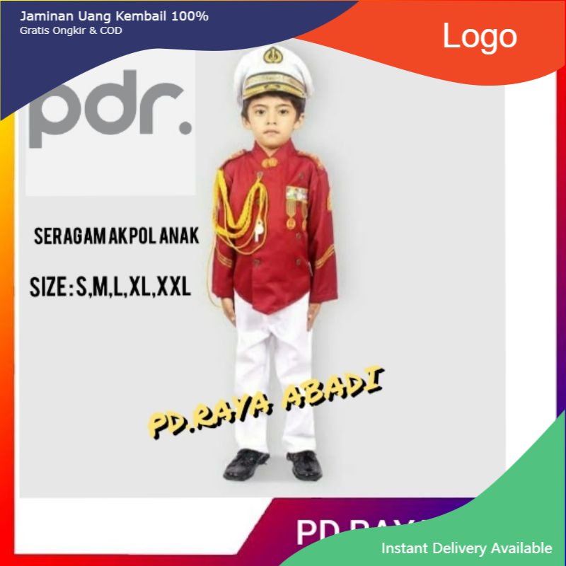 baju akpol anak seragam akpol anal baju anak akpol merah baju cilik akpol akademi polisi anak