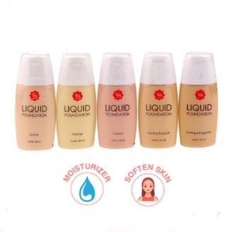 Viva Liquid Foundation Series 30ml - RF KOSMETIK KENDARI
