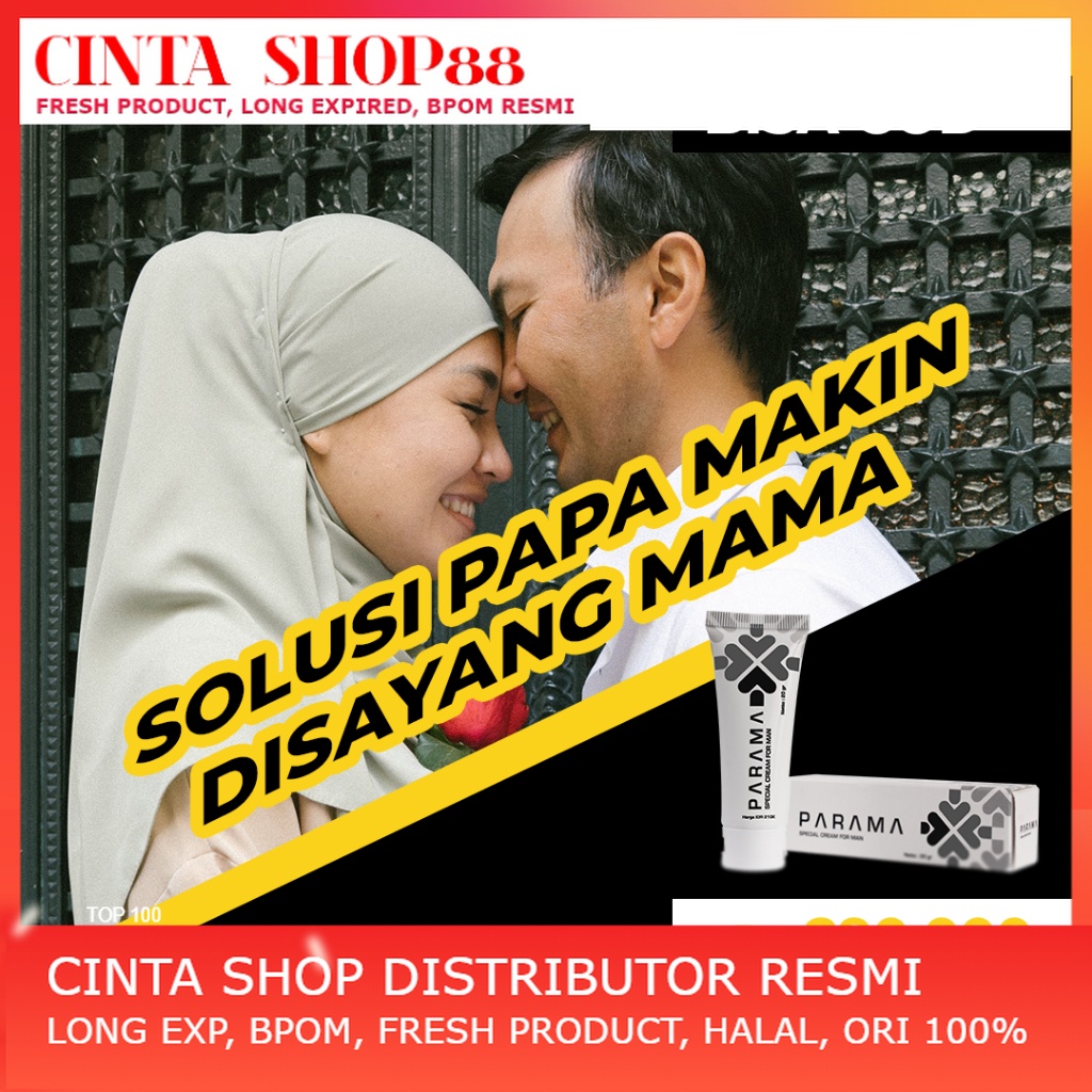 Krim Parama Herbal Orginal Stamina Pria Obat Kuat