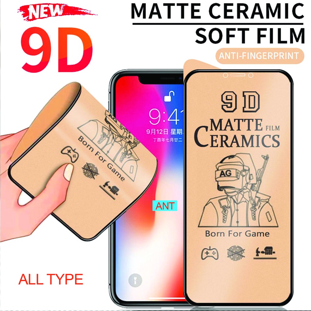 [ANT]  CERAMIC MATTE ANTI GLARE ANTIGORES REDMI NOTE 10 4G REDMI NOTE 10 5G REDMI NOTE 10S REDMI NOT