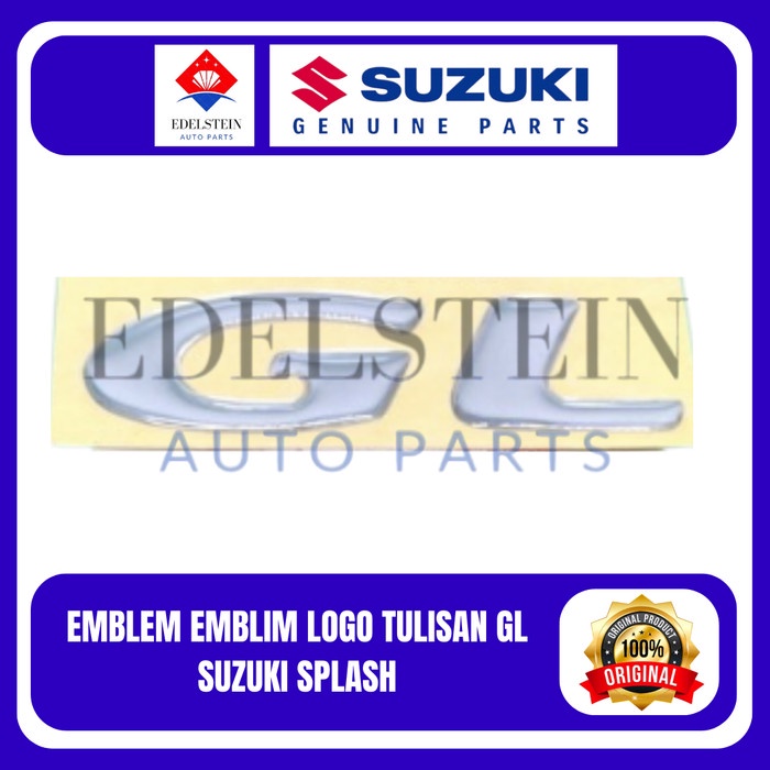 Emblem Emblim Logo Tulisan GL Suzuki Splash