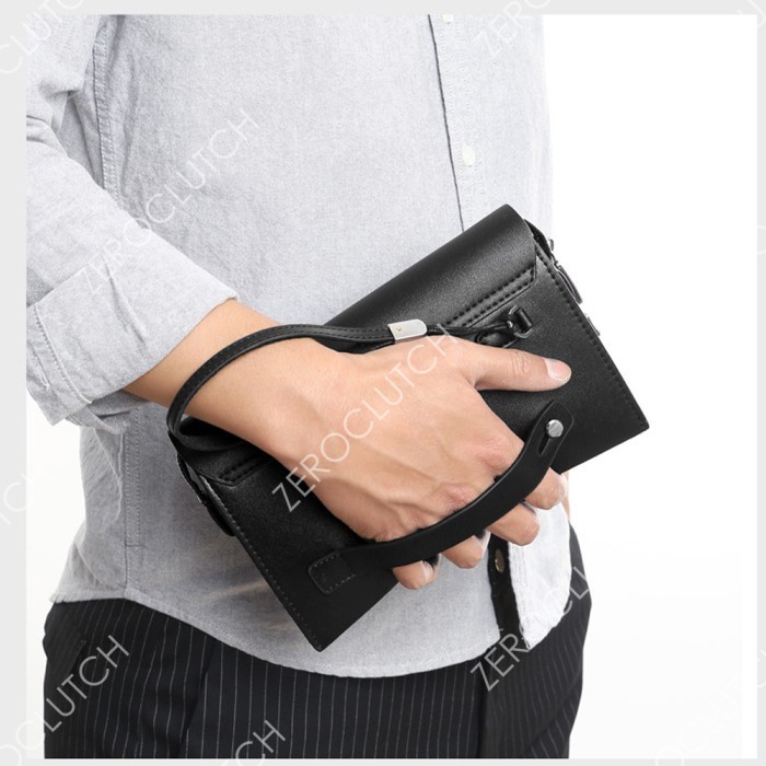 Clutch Kulit Pria Wanita Hand Bag Mont Blan Key Lock Tas Tangan Pria Wanita Original Dompet Kartu